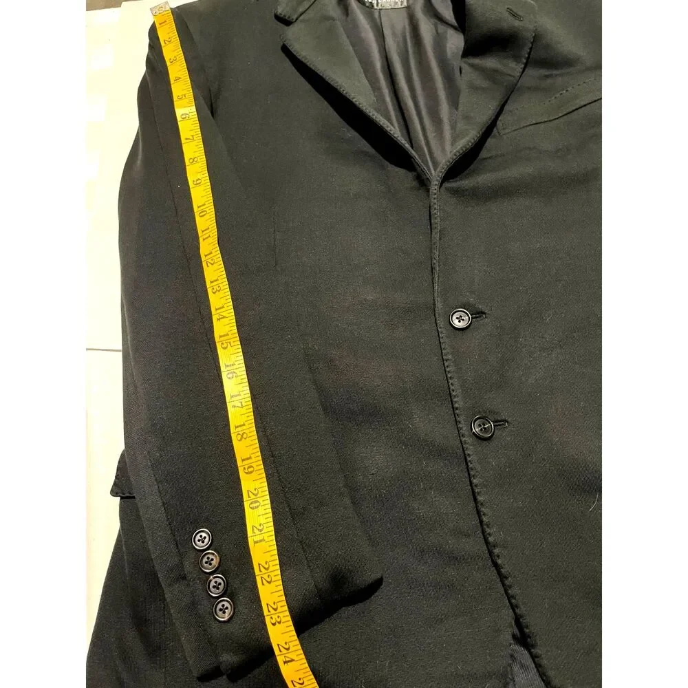 Ralph lauren knit blazer stretchy super casual black label sport businessman 42